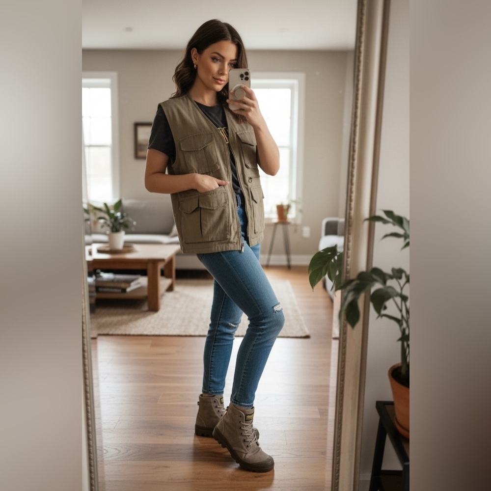 Palladium Dark Brown Boots